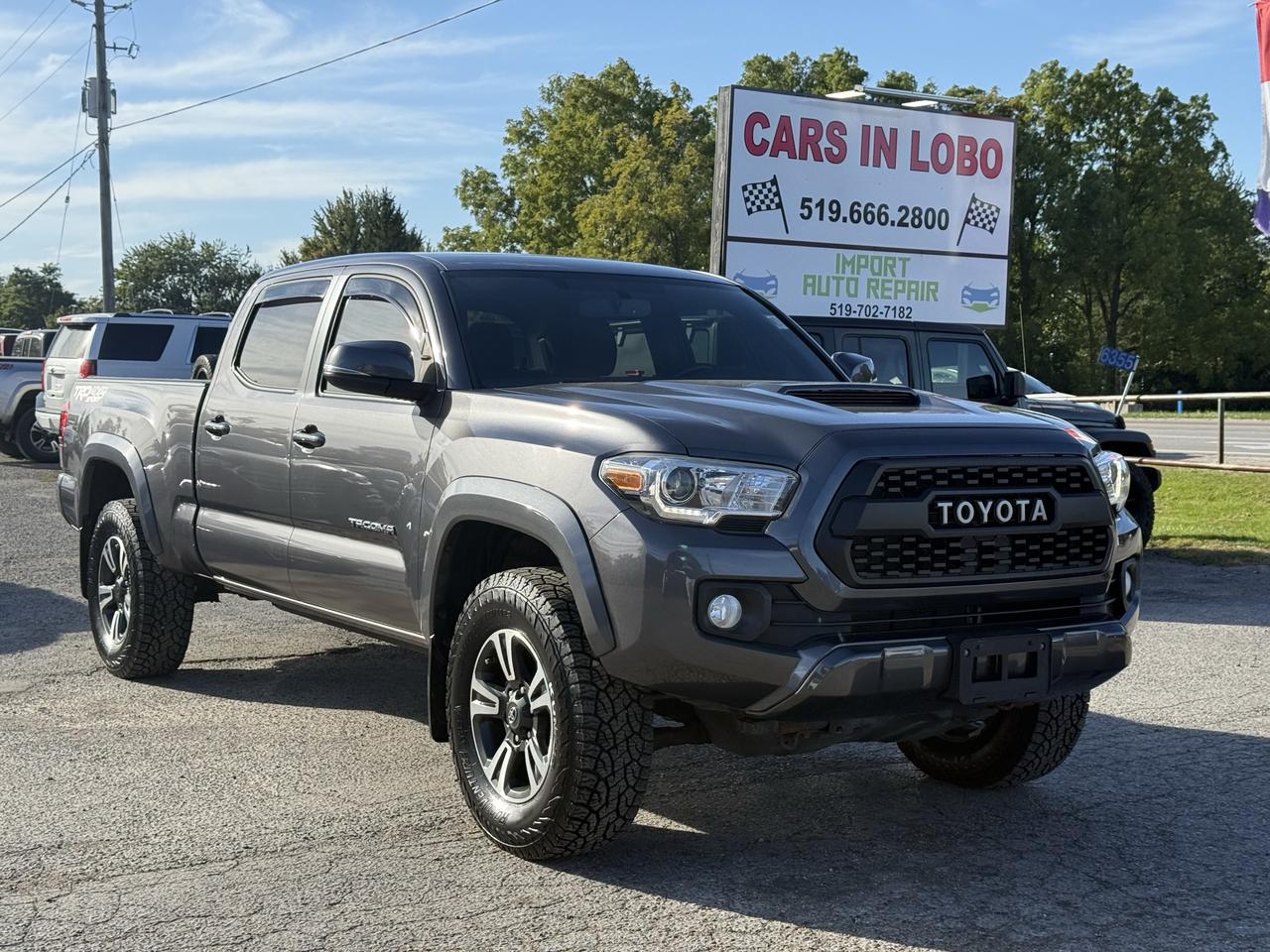 Gray 2016 Toyota Tacoma Pickup Truck Four-Wheel Drive Automatic