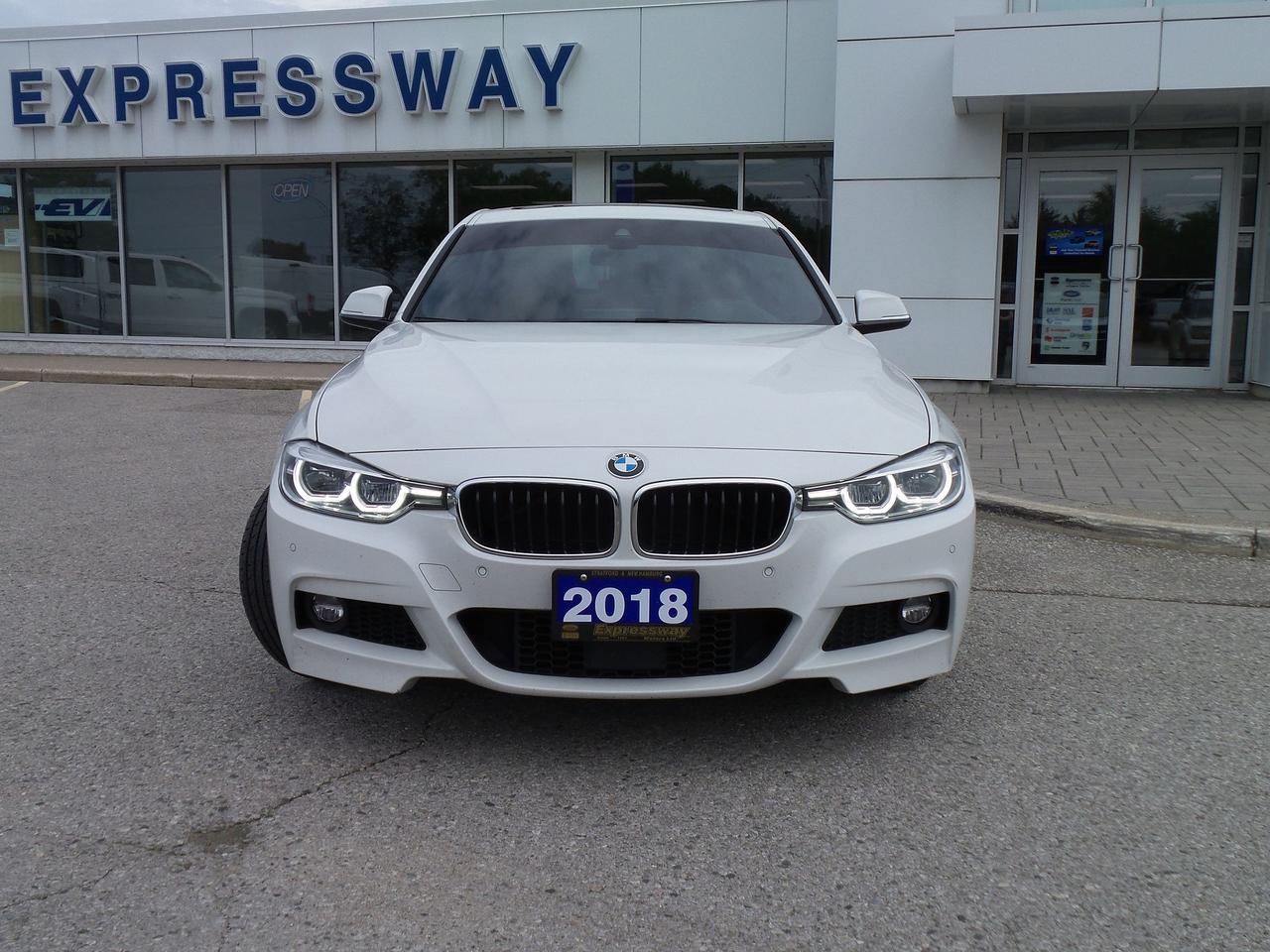 2018 BMW 3 Series 340i SEDAN, LEATHER, MOONROOF, 3L, AS TRADED Photo1
