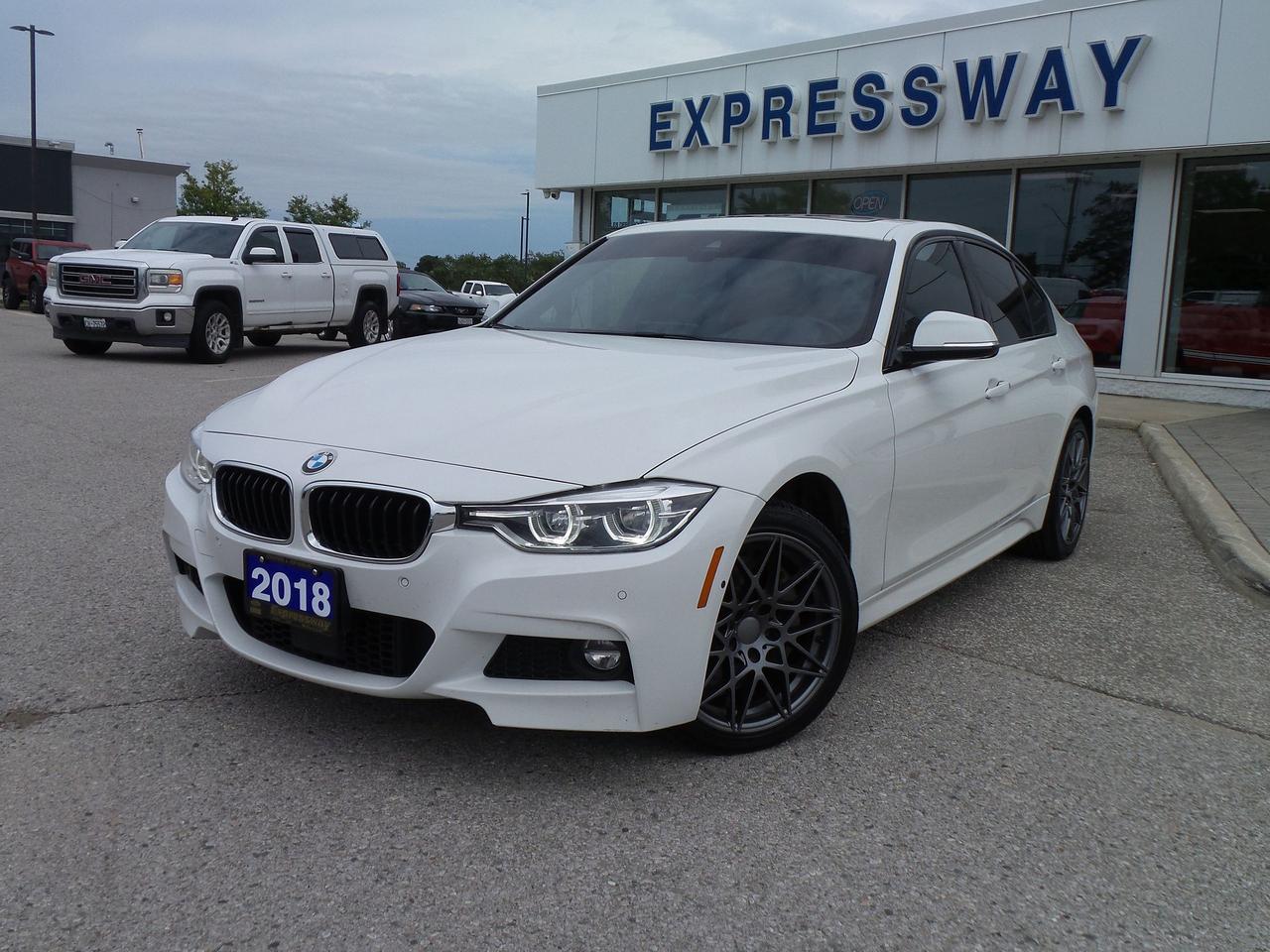 2018 BMW 3 Series 340i SEDAN, LEATHER, MOONROOF, 3L, AS TRADED Photo0