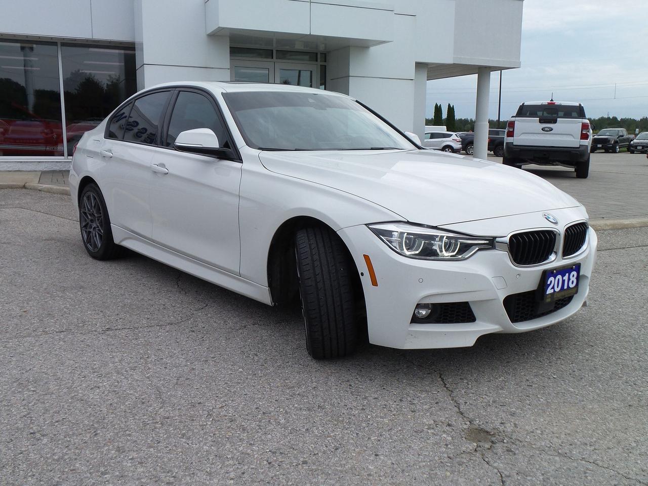 2018 BMW 3 Series 340i SEDAN, LEATHER, MOONROOF, 3L, AS TRADED Photo2