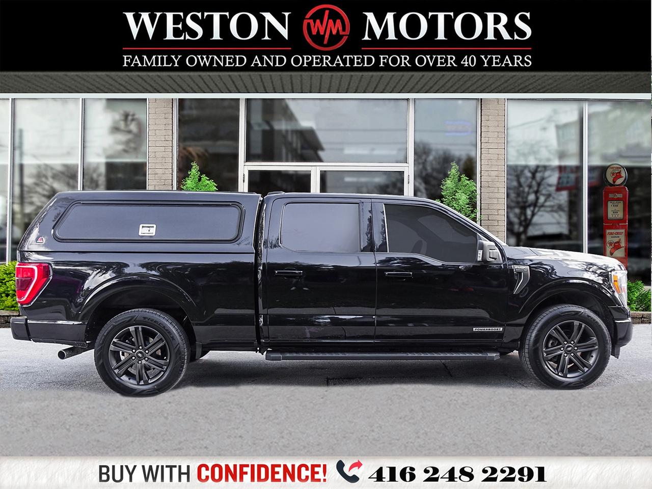 2022 Ford F-150 XLT*3.5L V6 HYBRID*4X4*BEDCAP*NAVI*BLUETOOTH Photo2
