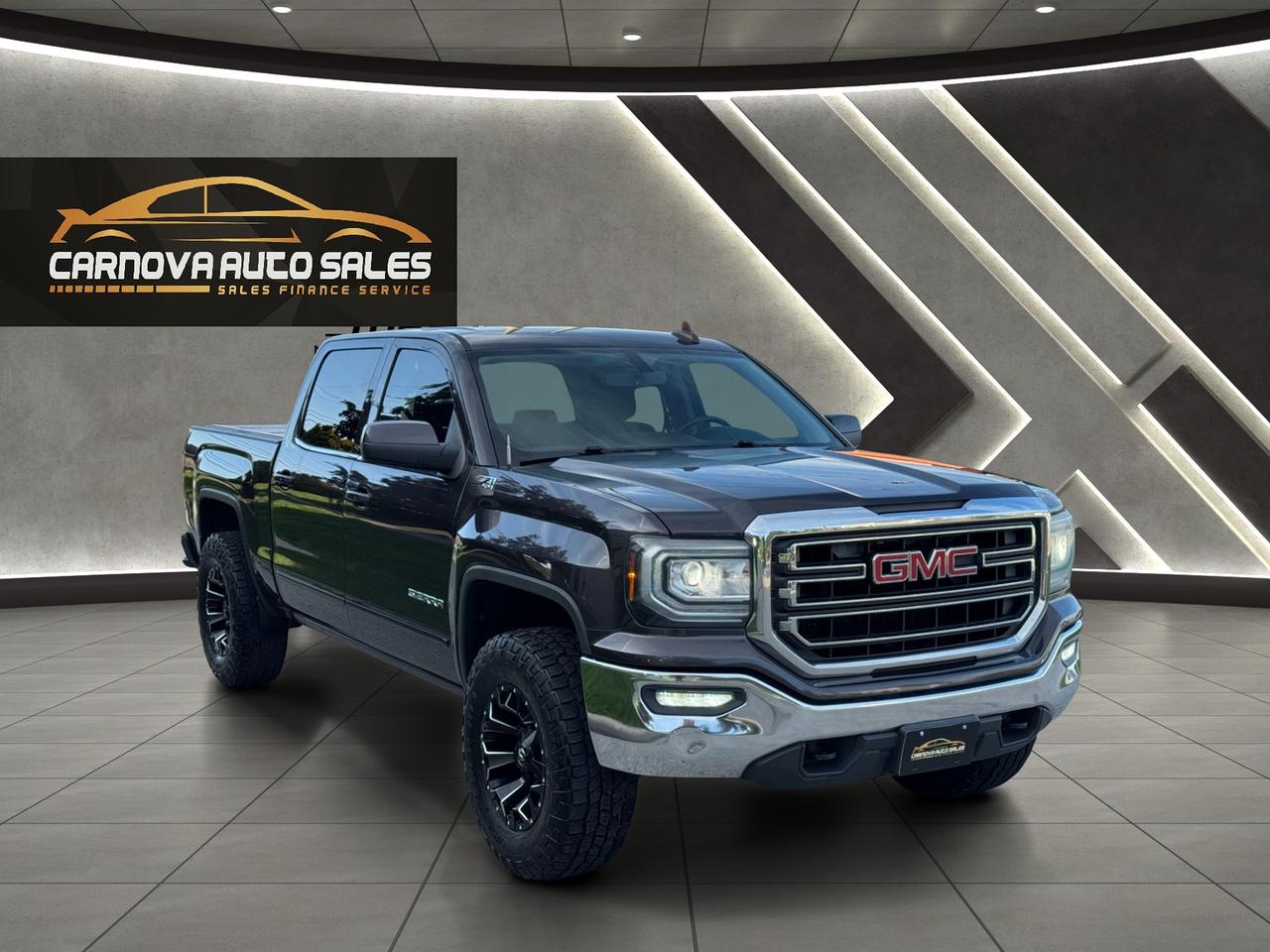 2016 GMC Sierra 1500 4WD CREW 5.3L V8 4x4 SLE+CLEAN CARFAX Photo