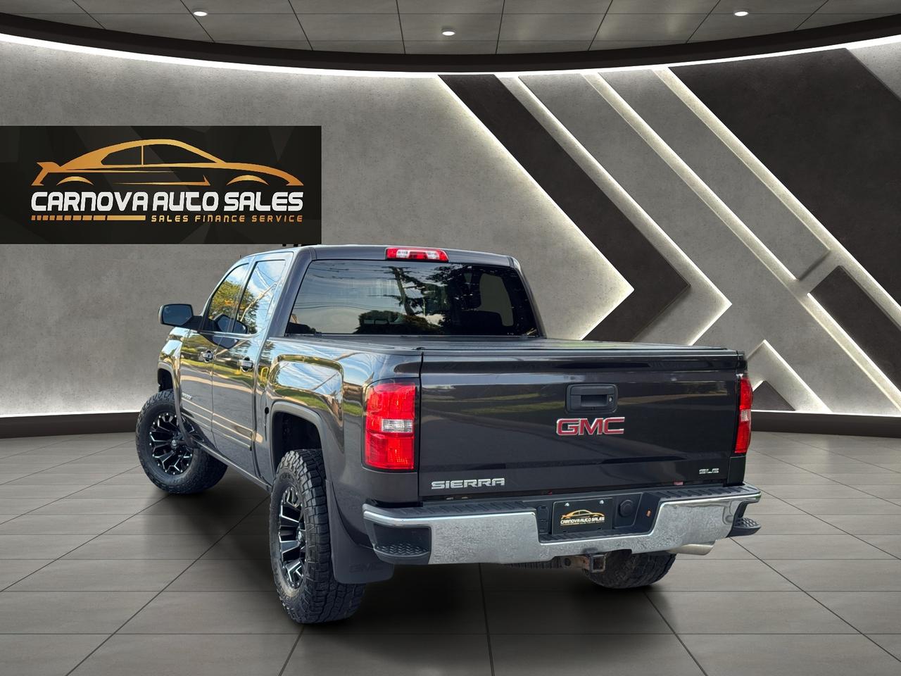 2016 GMC Sierra 1500 4WD CREW 5.3L V8 4x4 SLE+CLEAN CARFAX Photo