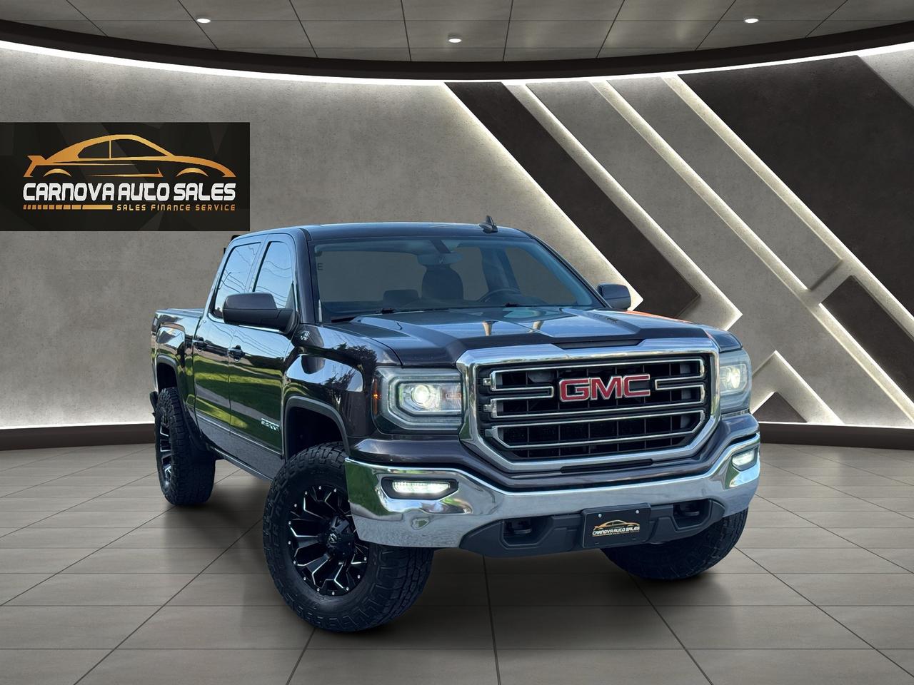 2016 GMC Sierra 1500 4WD CREW 5.3L V8 4x4 SLE+CLEAN CARFAX Photo