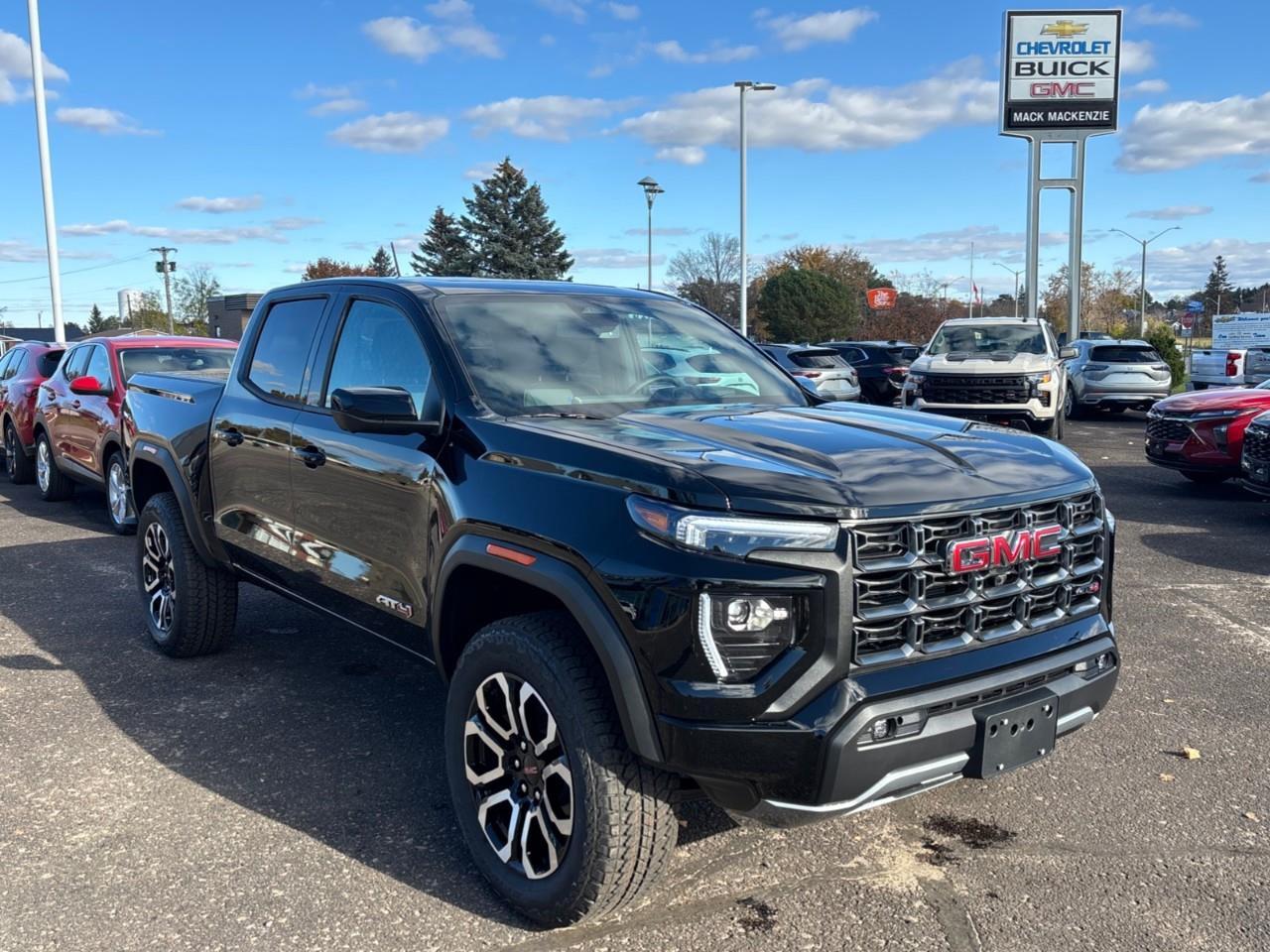 2026 GMC Canyon AT4 New 5 Passenger Mid Size 4X4 Crew Cab Truck with Heated and Ventilated Front Seats, Power Front Seats, Heated Steering Wheel, Adaptive Cruise Control, Power Sunroof and a 11 Diagonal Touchscreen Radio Photo1