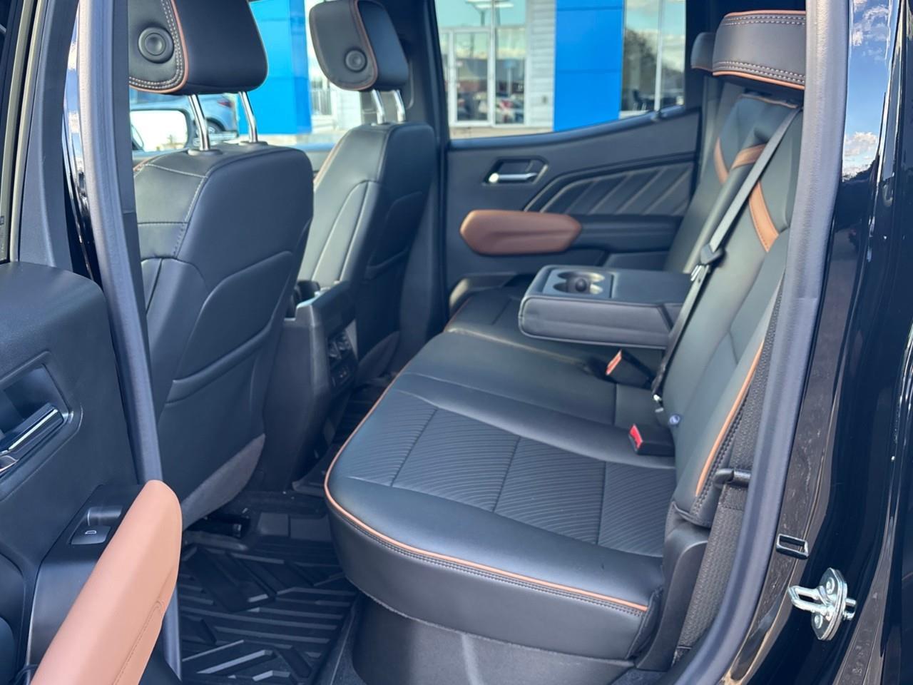 2026 GMC Canyon AT4 New 5 Passenger Mid Size 4X4 Crew Cab Truck with Heated and Ventilated Front Seats, Power Front Seats, Heated Steering Wheel, Adaptive Cruise Control, Power Sunroof and a 11 Diagonal Touchscreen Radio Photo