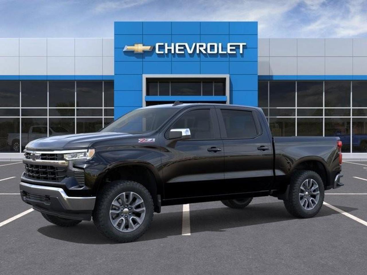 2026 Chevrolet Silverado 1500 LT New 5 Passenger V8 Crew Cab 4X4 Truck with Heated Front Seats, Heated Steering Wheel and a 13.4 Diagonal Touchscreen Radio with Wireless Apple CarPlay, Wireless Android Auto, Wireless Phone Charging a Photo
