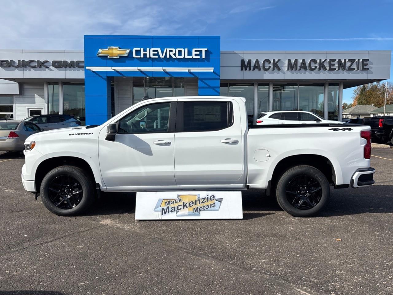 2026 Chevrolet Silverado 1500 RST New 5 Passenger Crew Cab Diesel Powered 4X4 Truck with Heated Front Seats, Heated Steering Wheel, Wireless Phone Charging, Adaptive Cruise Control, Dark Appearance Package and a 13.4 Diagonal Touchscr Photo