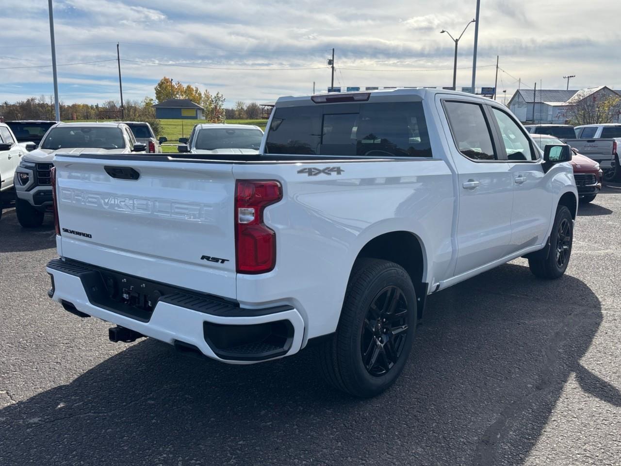 2026 Chevrolet Silverado 1500 RST New 5 Passenger Crew Cab Diesel Powered 4X4 Truck with Heated Front Seats, Heated Steering Wheel, Wireless Phone Charging, Adaptive Cruise Control, Dark Appearance Package and a 13.4 Diagonal Touchscr Photo