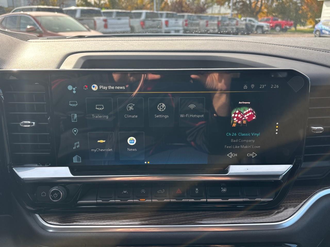 2026 Chevrolet Silverado 1500 RST New 5 Passenger Crew Cab Diesel Powered 4X4 Truck with Heated Front Seats, Heated Steering Wheel, Wireless Phone Charging, Adaptive Cruise Control, Dark Appearance Package and a 13.4 Diagonal Touchscr Photo