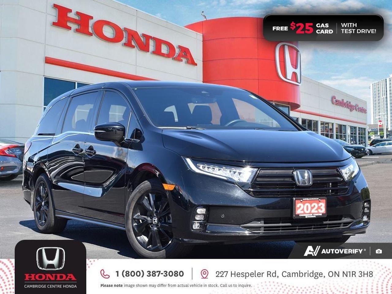 2023 Honda Odyssey Black Edition HONDA SENSING TECHNOLOGIES | REARVIEW CAMERA | APPLE CARPLAY™/ANDROID AUTO™ Photo0