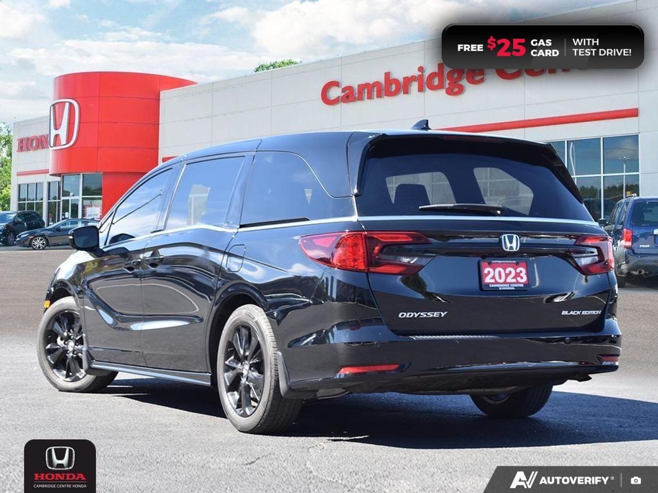 2023 Honda Odyssey Black Edition HONDA SENSING TECHNOLOGIES | REARVIEW CAMERA | APPLE CARPLAY™/ANDROID AUTO™ Photo3