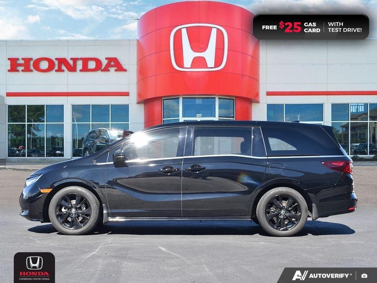 2023 Honda Odyssey Black Edition HONDA SENSING TECHNOLOGIES | REARVIEW CAMERA | APPLE CARPLAY™/ANDROID AUTO™ Photo