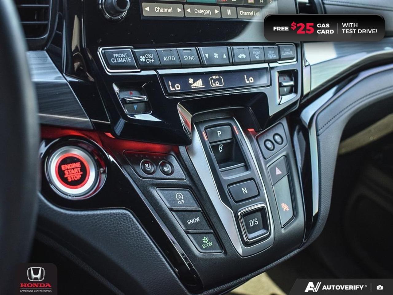 2023 Honda Odyssey Black Edition HONDA SENSING TECHNOLOGIES | REARVIEW CAMERA | APPLE CARPLAY™/ANDROID AUTO™ Photo