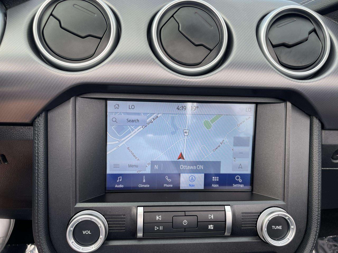 2019 Ford Mustang EcoBoost ONLY 52,000KMS!!  LEATHER, HTD.& VENTED SEATS, BK. CAM, ALLOYS Photo