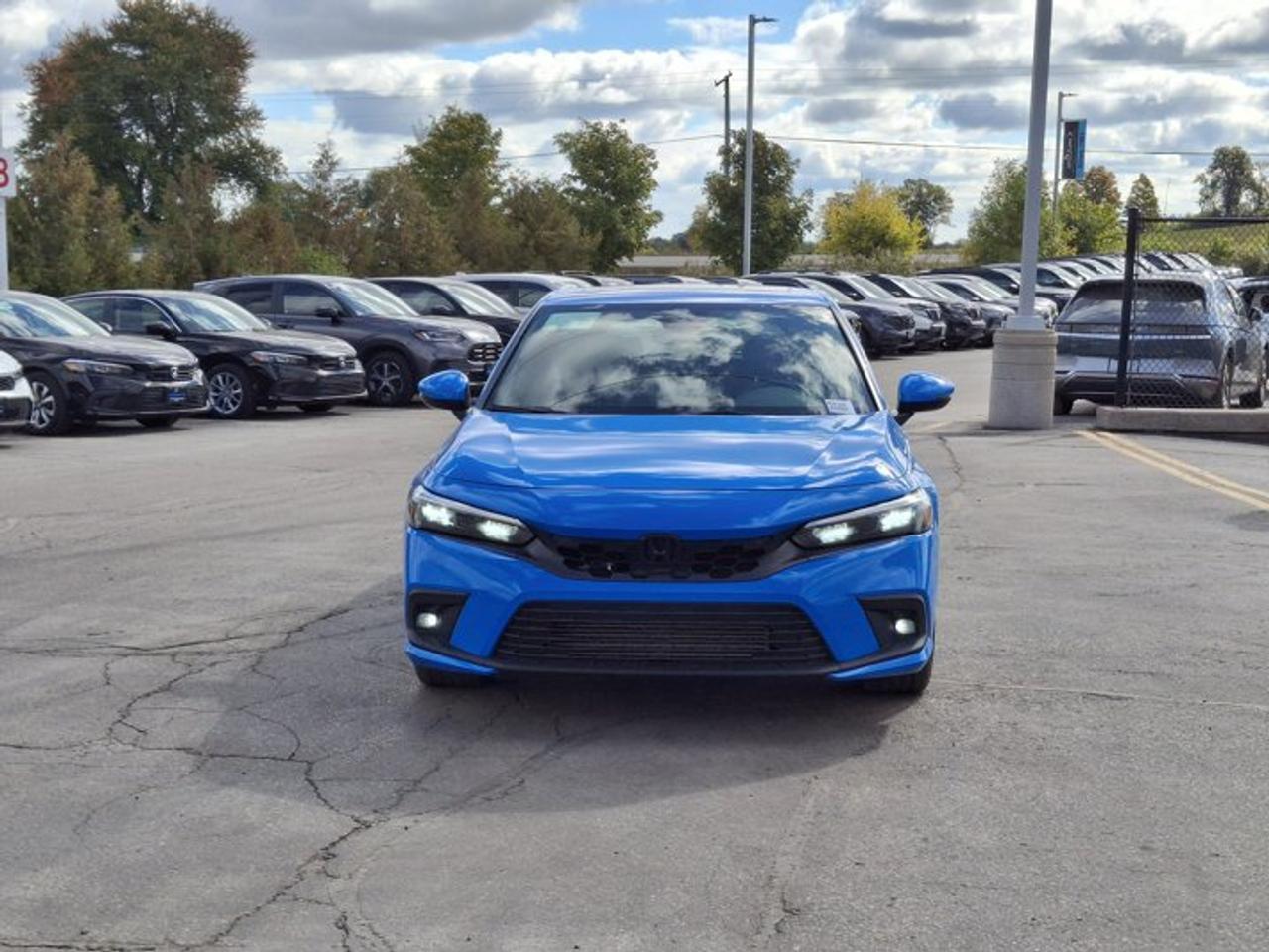 2023 Honda Civic Hatchback Sport Touring | Manual | Sunroof | Leather | Heated Seats + Steering | Adaptive Cruise | and More ! Photo