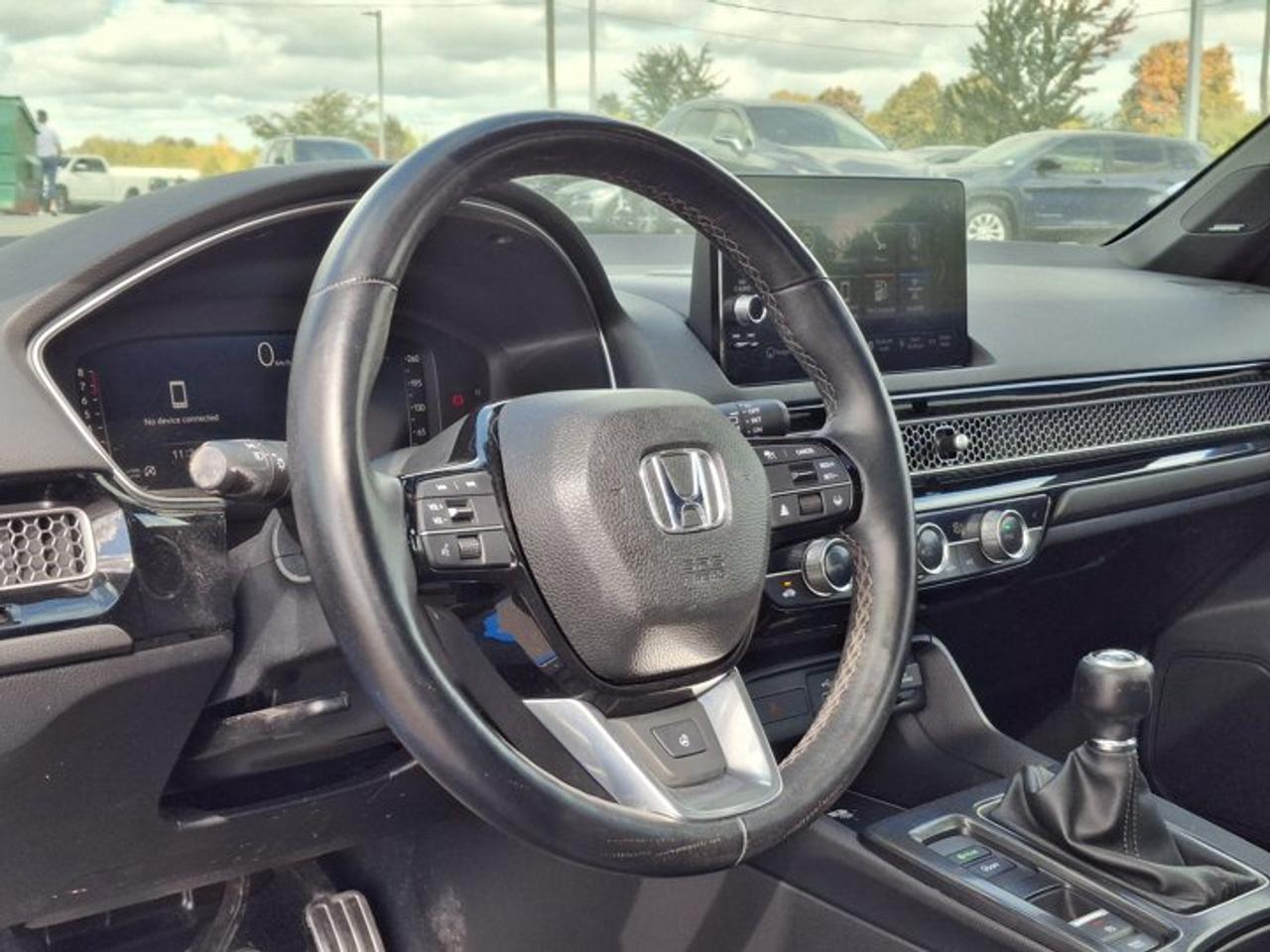 2023 Honda Civic Hatchback Sport Touring | Manual | Sunroof | Leather | Heated Seats + Steering | Adaptive Cruise | and More ! Photo