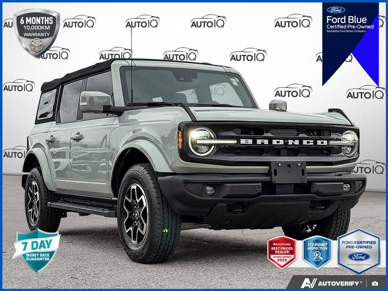 2022 Ford Bronco Outer Banks 314A|*CPO*|LEATHER|V6|TOW PK|ONE OWNER Photo