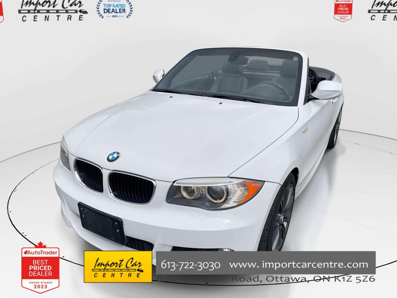 2012 BMW 1 Series i M SPORTS PKG, HTD. SEATS, SPORT SEATS, M SPORTS SUSPENSION Photo