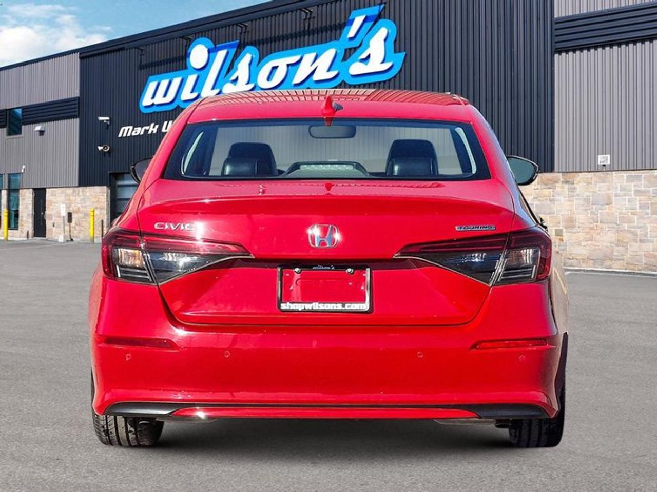 2022 Honda Civic Sedan Touring | Leather | Sunroof | Heated Seats + Steering | Adaptive Cruise | CarPlay + Android & More ! Photo