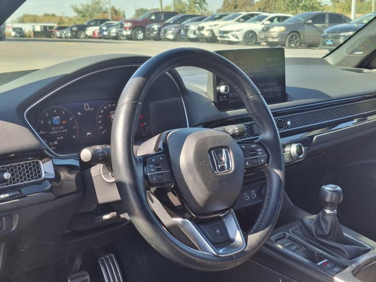 2022 Honda Civic Hatchback Sport Touring | 6-Speed Manual | Leather | Sunroof | Nav | Power Seat | Adaptive Cruise | and More ! Photo