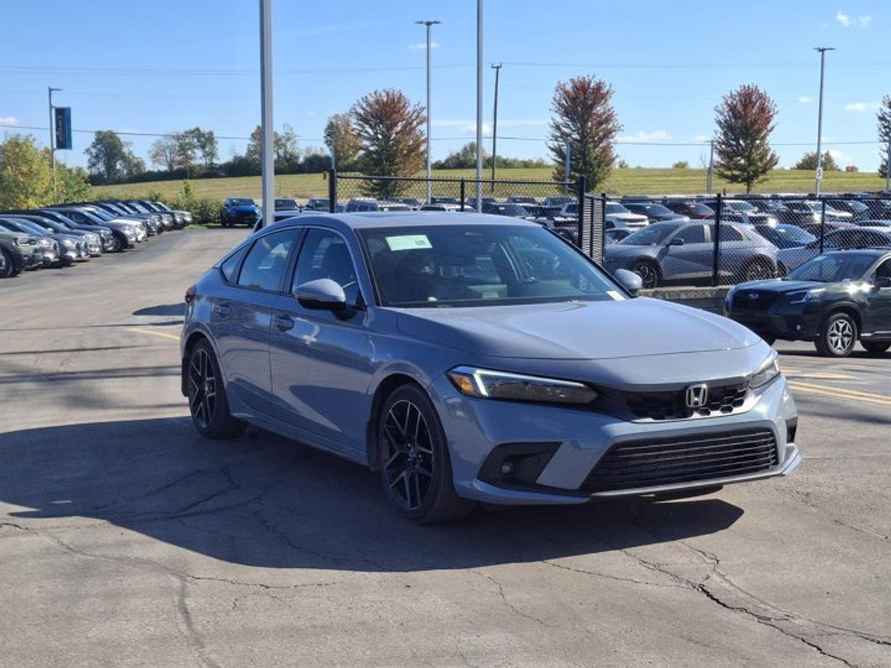 2022 Honda Civic Hatchback Sport Touring | 6-Speed Manual | Leather | Sunroof | Nav | Power Seat | Adaptive Cruise | and More ! Photo