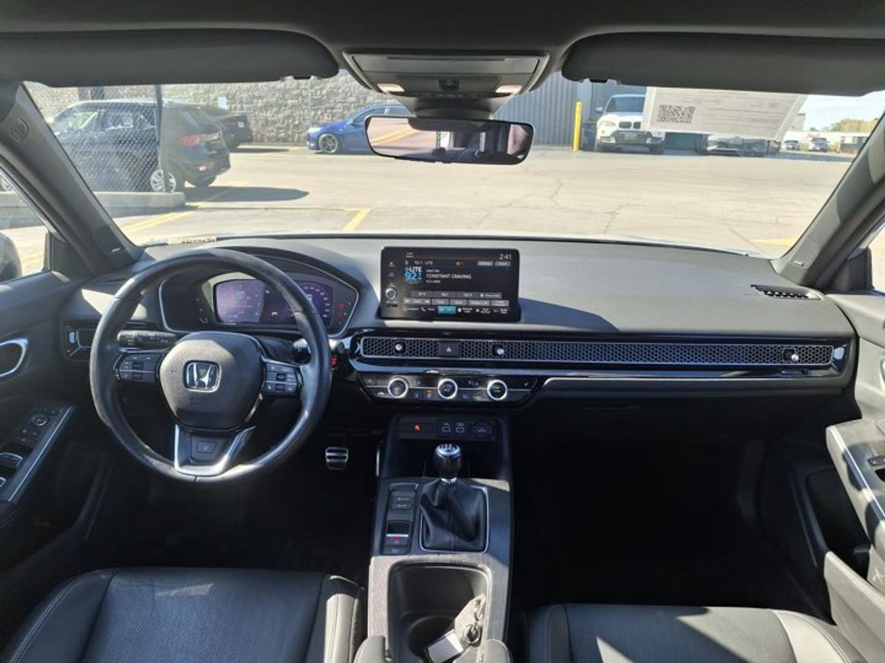 2022 Honda Civic Hatchback Sport Touring | 6-Speed Manual | Leather | Sunroof | Nav | Power Seat | Adaptive Cruise | and More ! Photo