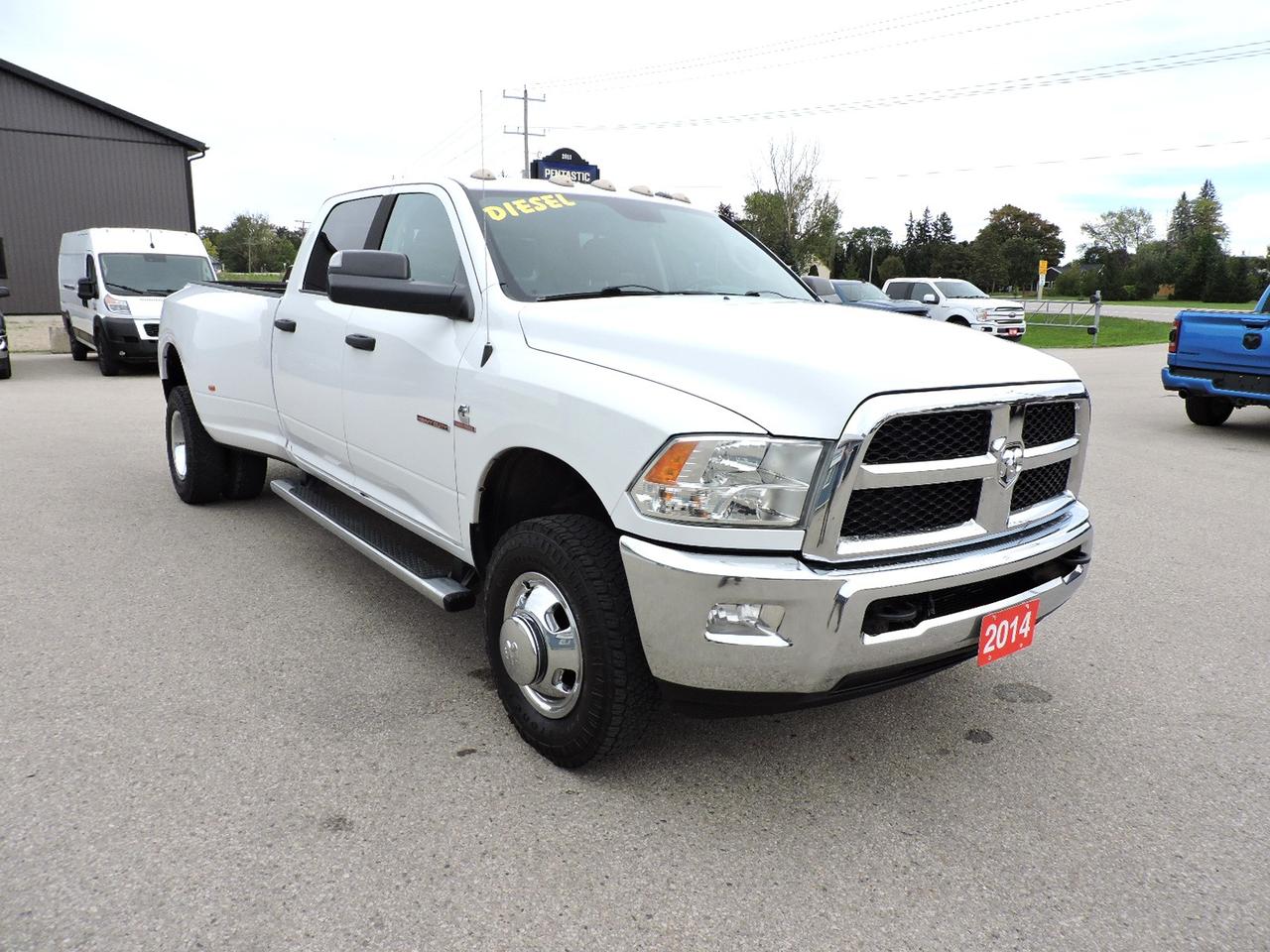 2014 RAM 3500 SLT Diesel 4X4 Well Oiled Rust Free Only 168000 KM - Photo #1