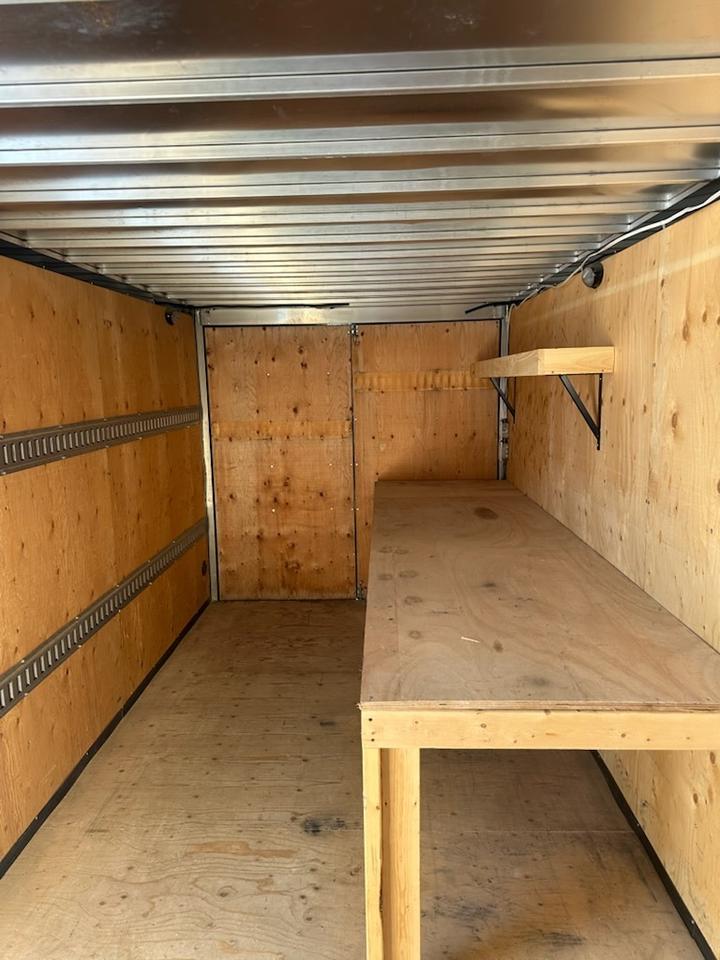 2020 Canadian Trailer Company 7x16 V-Nose Cargo Trailer Aluminum Tandem Axle Photo3
