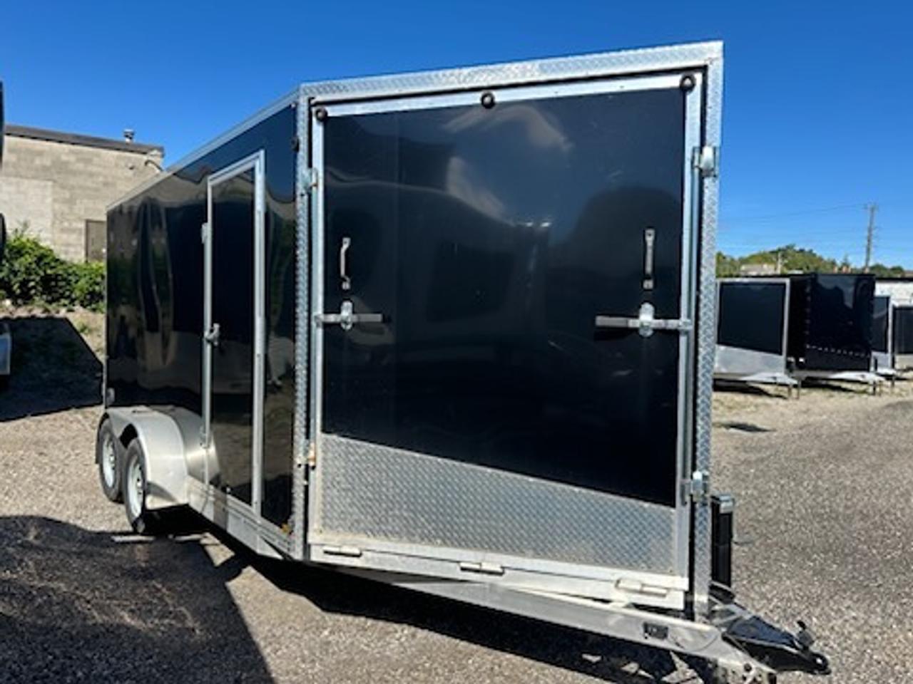 2022 Canadian Trailer Company 7x14 V Nose Cargo Trailer 