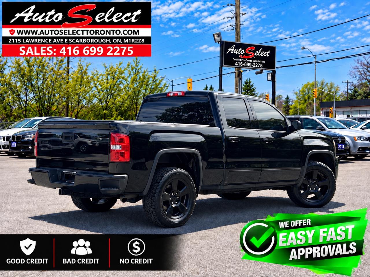 2017 GMC Sierra 1500 **5.3L V8** Apple Carplay - Clean Carfax Photo3
