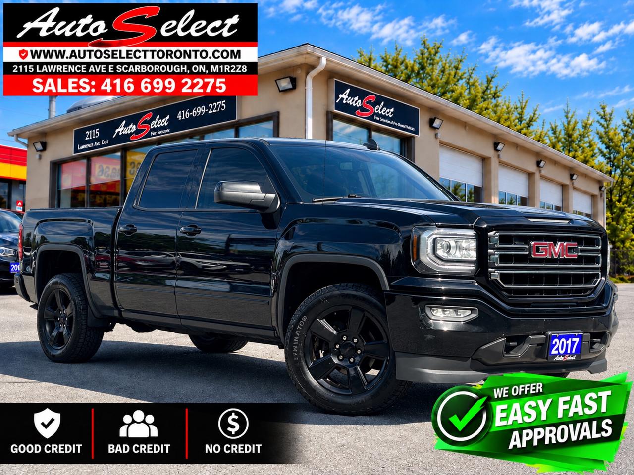 2017 GMC Sierra 1500 **5.3L V8** Apple Carplay - Clean Carfax Photo