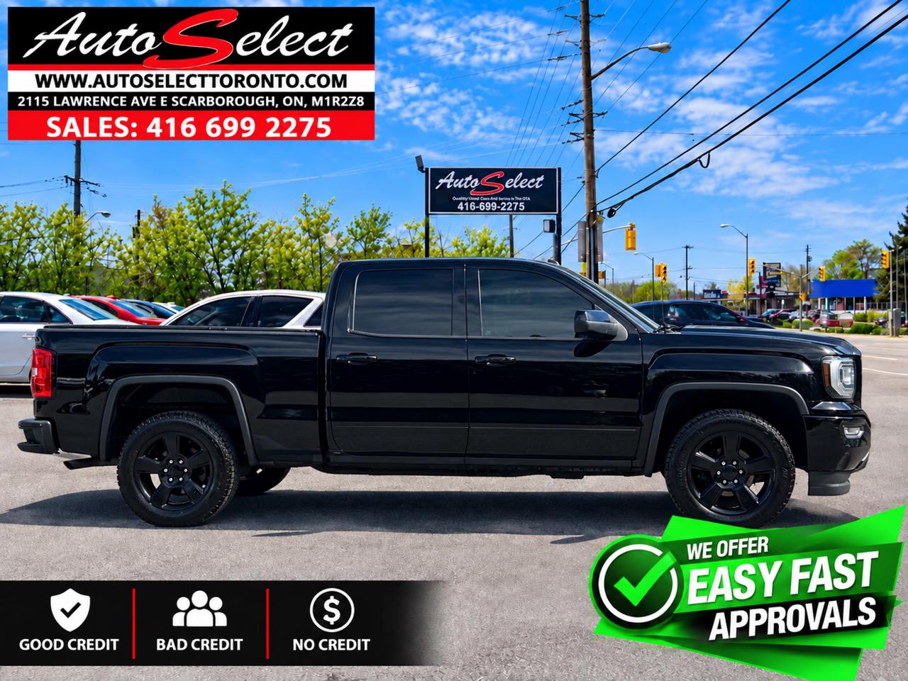 2017 GMC Sierra 1500 **5.3L V8** Apple Carplay - Clean Carfax Photo2