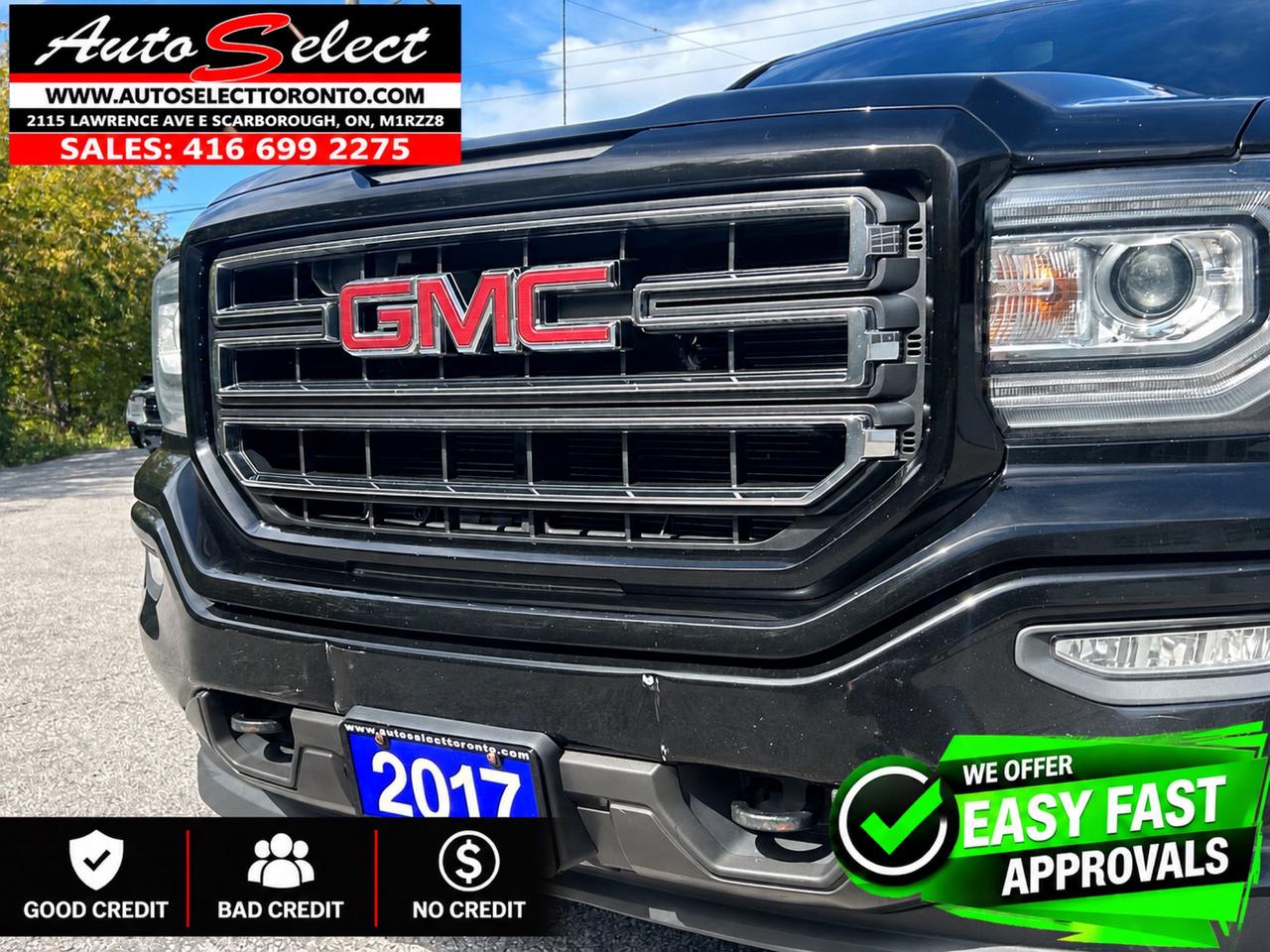 2017 GMC Sierra 1500 **5.3L V8** Apple Carplay - Clean Carfax Photo