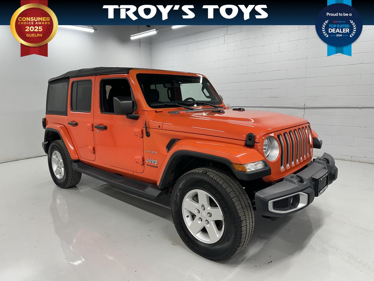 Orange 2018 Jeep Wrangler SUV / Crossover Four-Wheel Drive Automatic