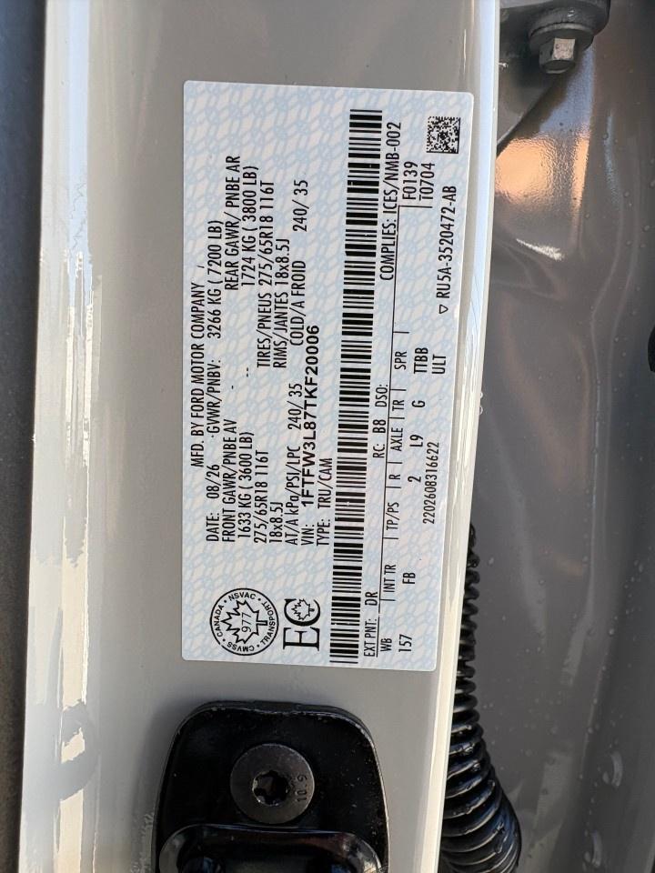 2026 Ford F-150 XLT 4WD SuperCrew 6.5' Box Photo