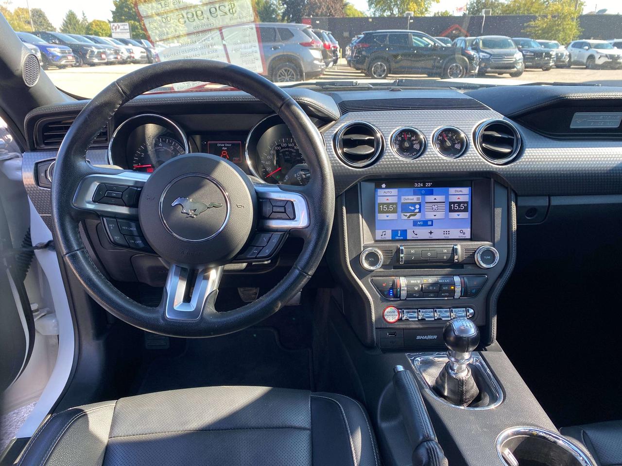 2017 Ford Mustang GT, 6 SPEED MANUAL, 5L, HEATED/ COOLED LEATHER! Photo