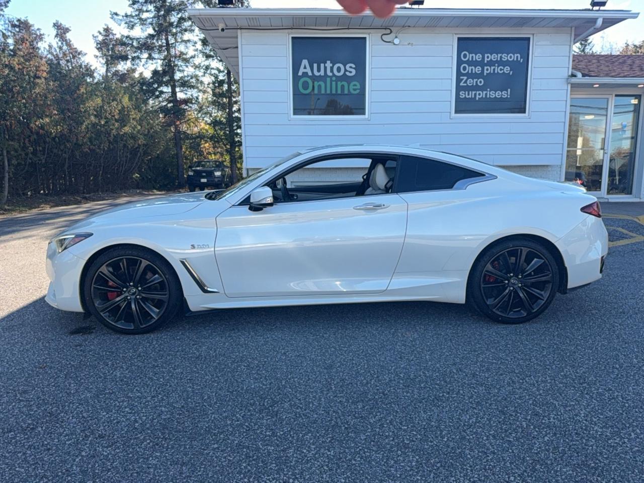 2018 Infiniti Q60 RED SPORT 400 AWD-SUNROOF-LEATHER-NEW TIRES Photo1