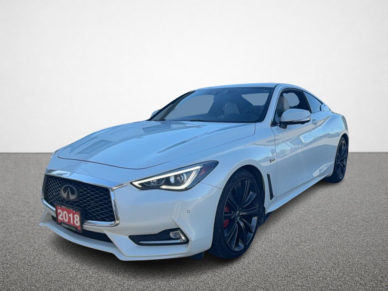 White 2018 INFINITI Q60 Coupe All-Wheel Drive Automatic