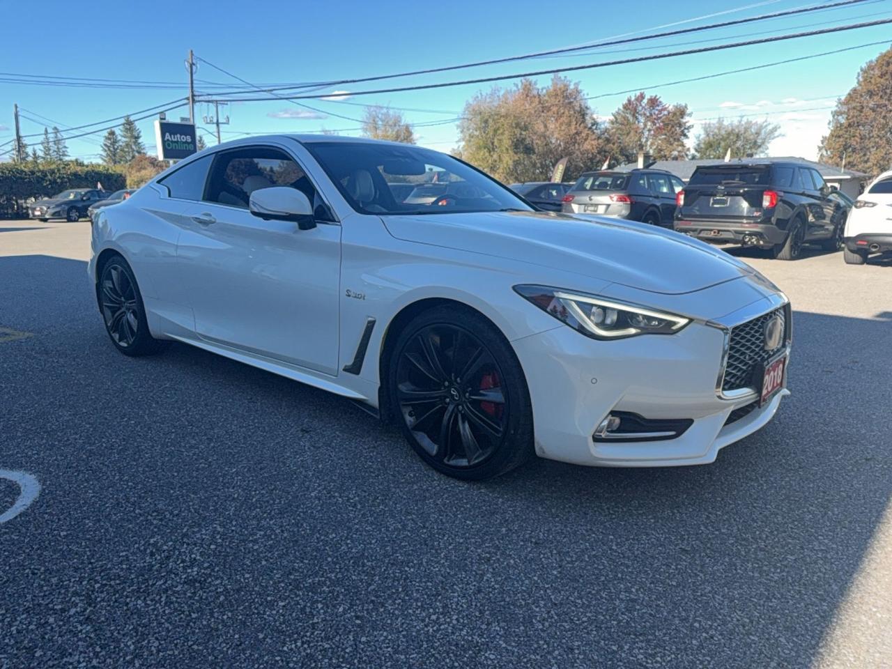 2018 Infiniti Q60 RED SPORT 400 AWD-SUNROOF-LEATHER-NEW TIRES Photo