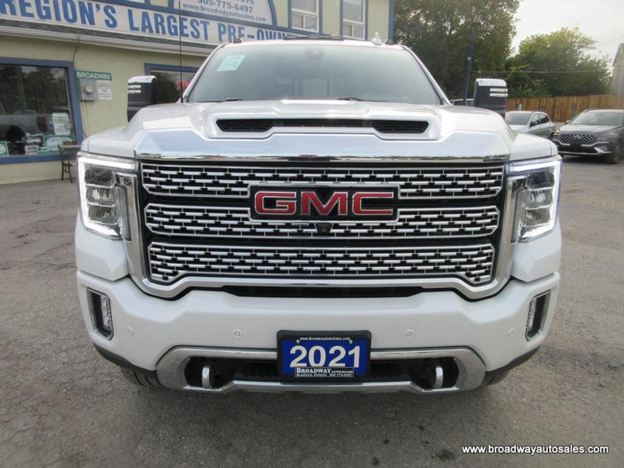 2021 GMC Sierra 2500 3/4 TON DENALI-PACKAGE 5 PASSENGER 6.6L - DURAMAX.. 4X4.. CREW-CAB.. 6.6-FOOT-BOX.. POWER SUNROOF.. LEATHER.. HEATED/AC SEATS.. POWER MIRRORS.. Photo
