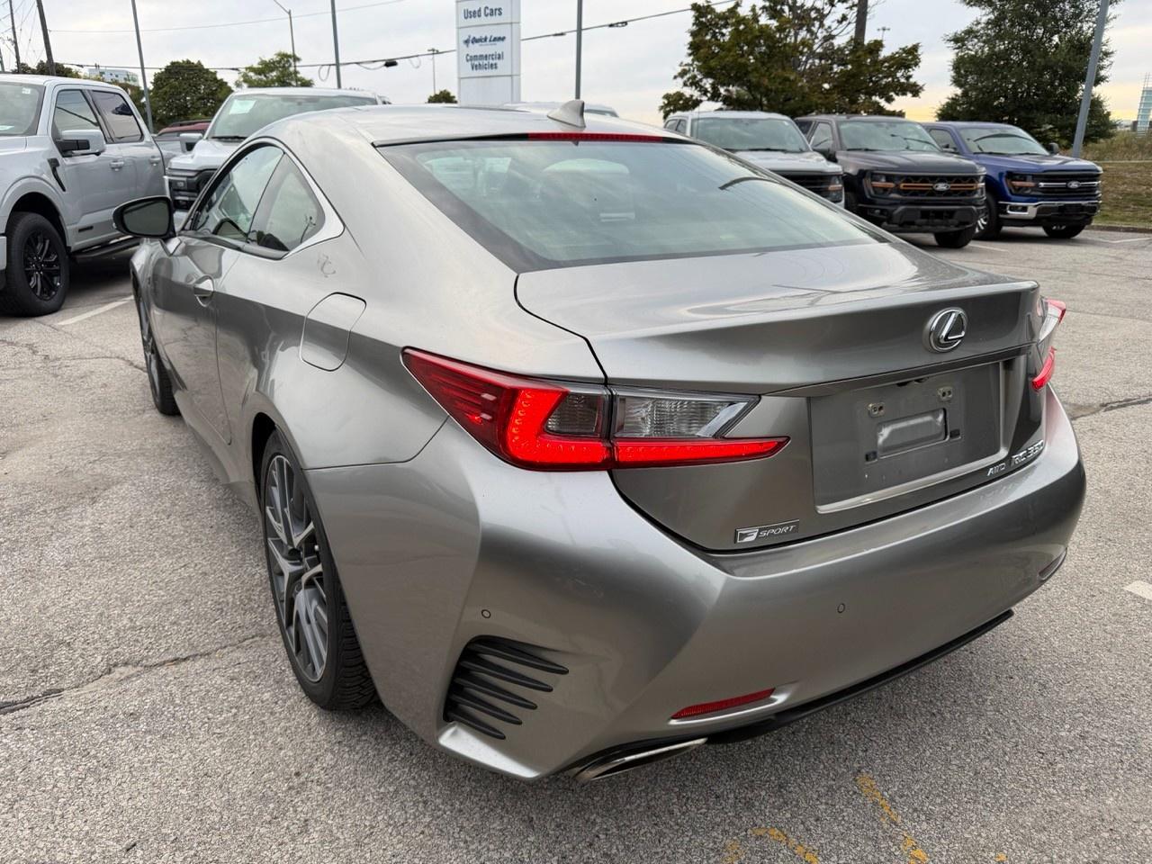2015 Lexus RC 350 F-SPORT 2|SUN ROOF|NAV|MARK LEVINSON|24 SVC RECORD Photo