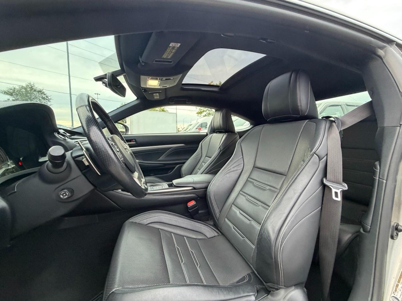2015 Lexus RC 350 F-SPORT 2|SUN ROOF|NAV|MARK LEVINSON|24 SVC RECORD Photo