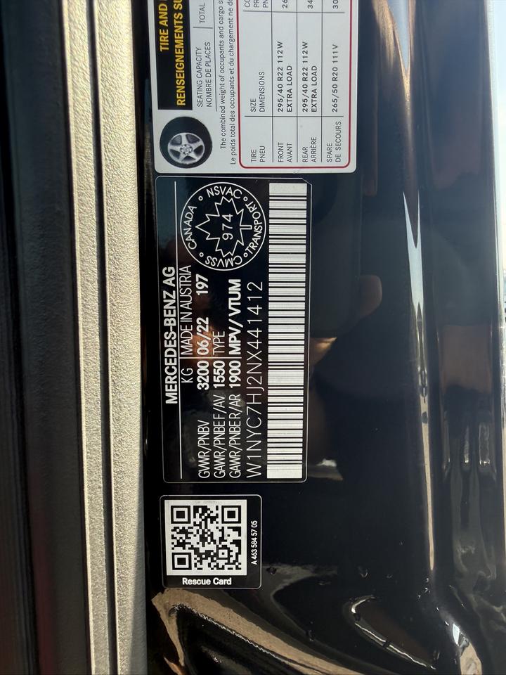 2022 Mercedes-Benz G-Class AMG G 63, ONE OWNER, NO ACCIDENT, LOADED Photo