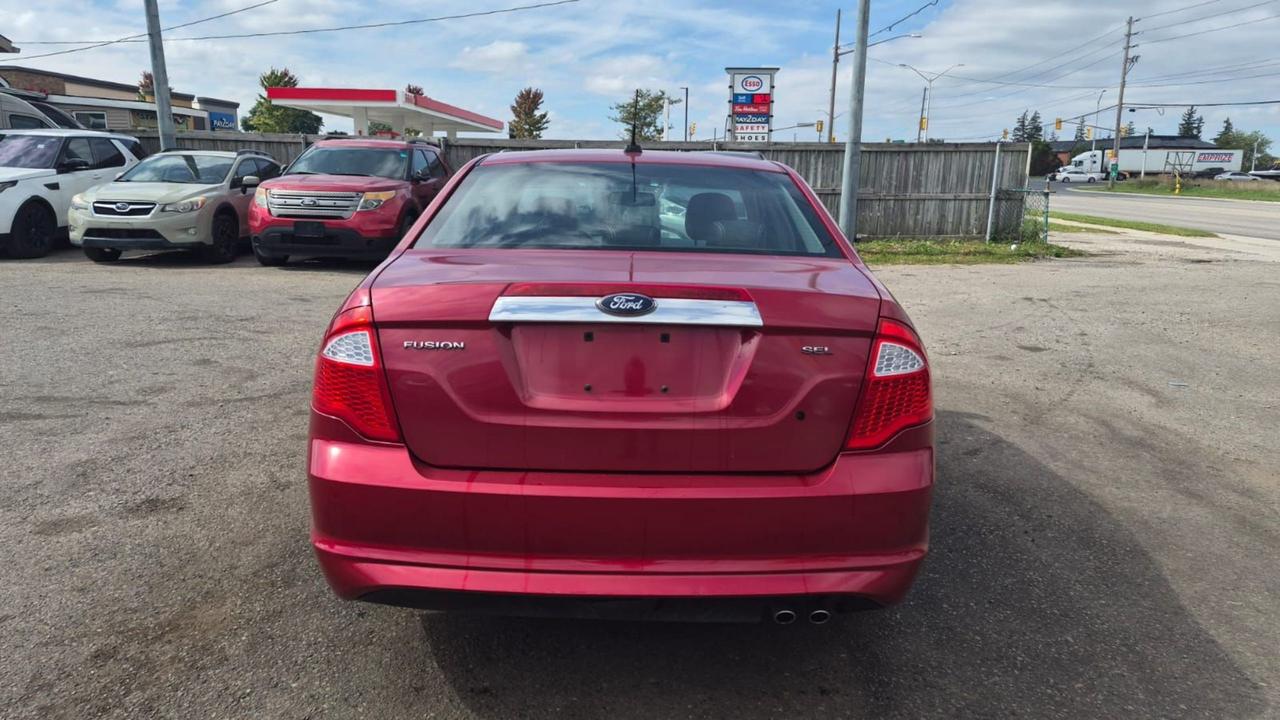 2010 Ford Fusion SEL, AS IS SPECIAL, RUNS GREAT, RUSTY ROCKERS Photo3
