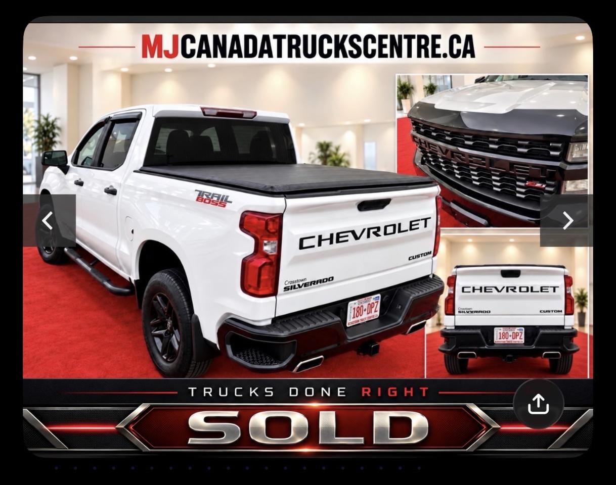 2020 Chevrolet Silverado 1500 Crew Cab  Custom Trail Boss Z 71 4WD ( SOLD UNIT )