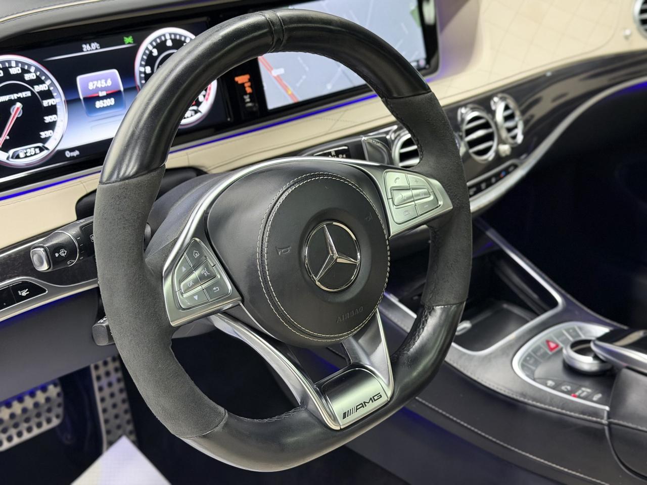 2017 Mercedes-Benz S63 AMG S63 AMG|LWB|FORGIATO|MASSAGE|REAR SEAT PKG| Photo