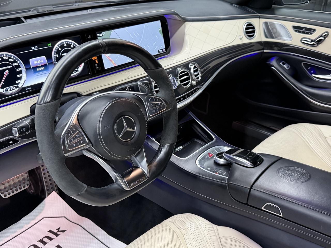 2017 Mercedes-Benz S63 AMG S63 AMG|LWB|FORGIATO|MASSAGE|REAR SEAT PKG| Photo