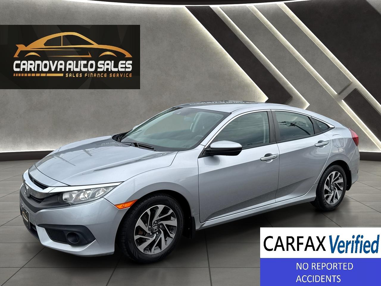 2018 Honda Civic SE+CLEAN CARFAX+Remote Start+Adpative Cruise Photo