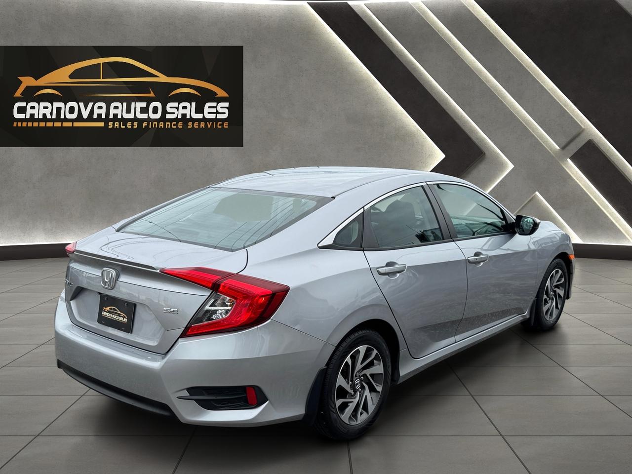 2018 Honda Civic SE+CLEAN CARFAX+Remote Start+Adpative Cruise Photo